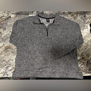 Black & White Quarter Zip